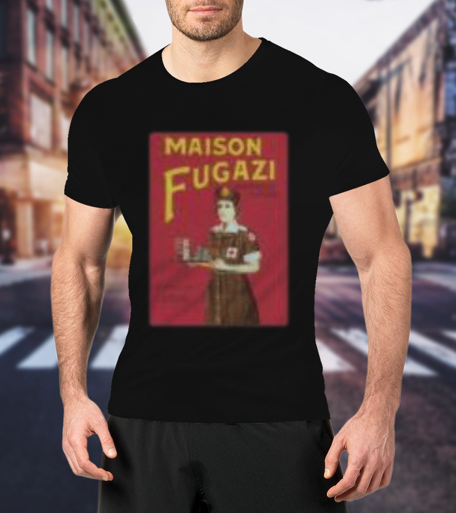 Maison Fugazi Store Rations Black T-Shirt