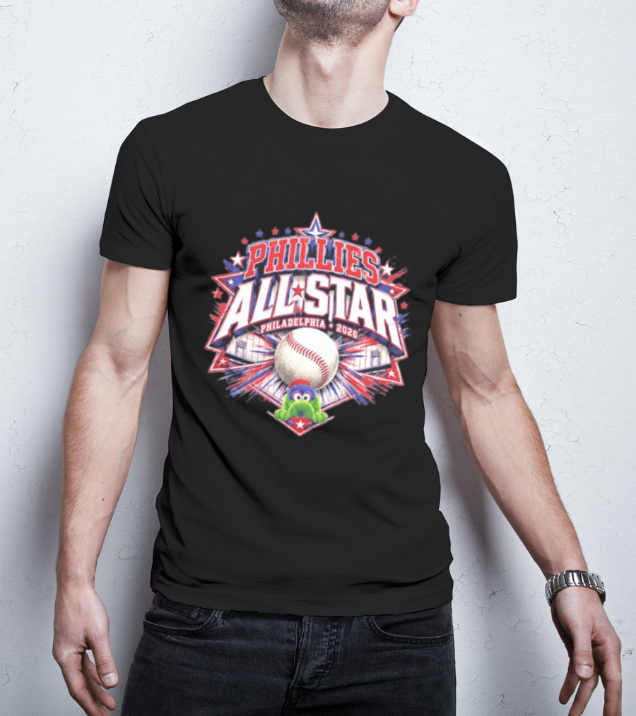 Phillies All Star Philadelphia 2026 MLB Baseball Phanatic T-Shirt