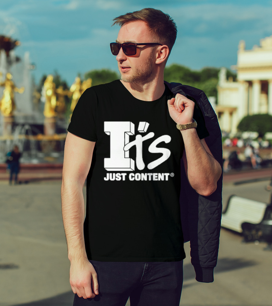 It's Just Content I Totaled Your Lambo T-Shirt