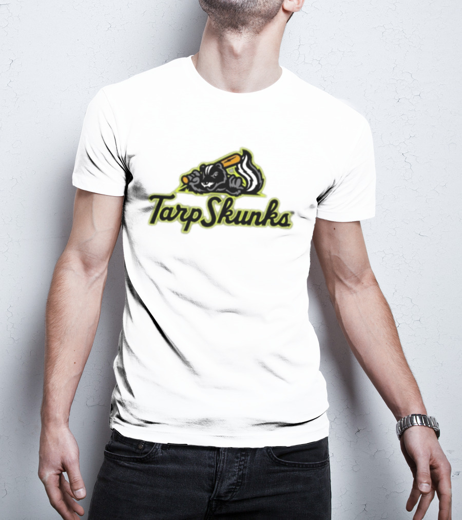 Tarp Skunks Minor League Baseball Team T-Shirt