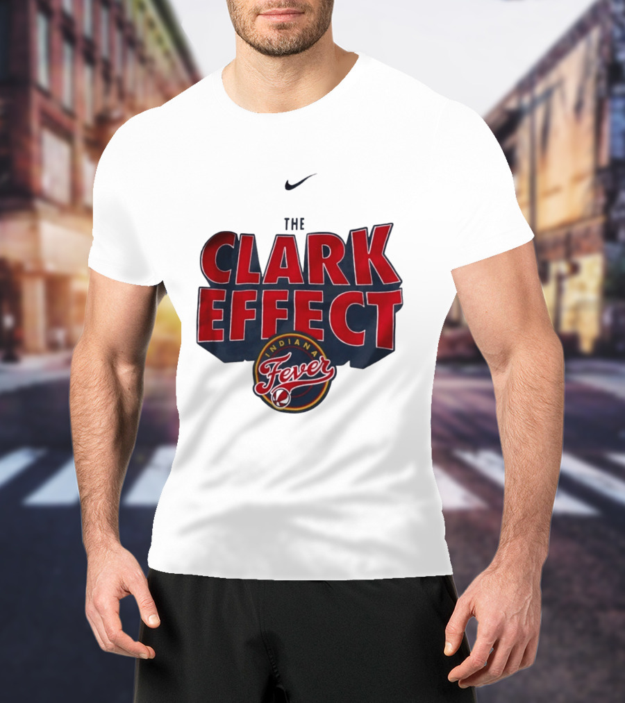 The Clark Effect Indiana Fever Nike Basketball T-Shirt