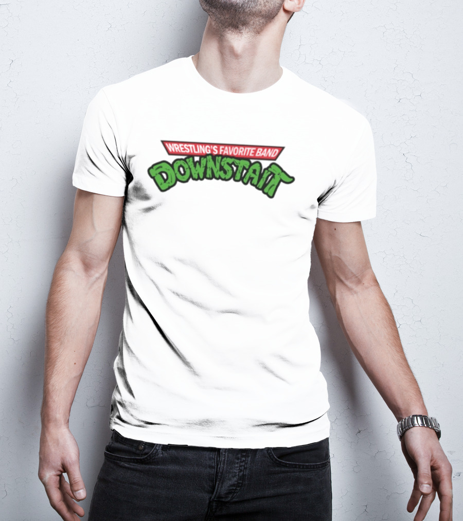 Wrestling's Favorite Band Downstait Wrestling Music T-Shirt