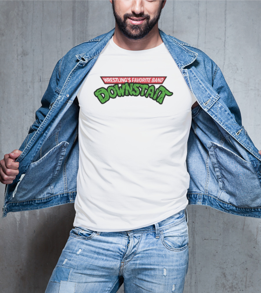 Wrestling's Favorite Band Downstait Wrestling Music T-Shirt