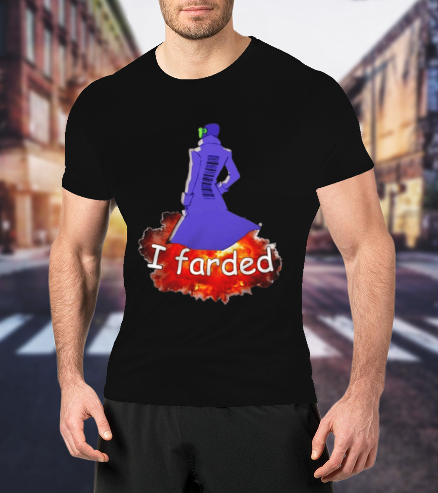 I Farded Meme Comedy Explosion Humor T-Shirt