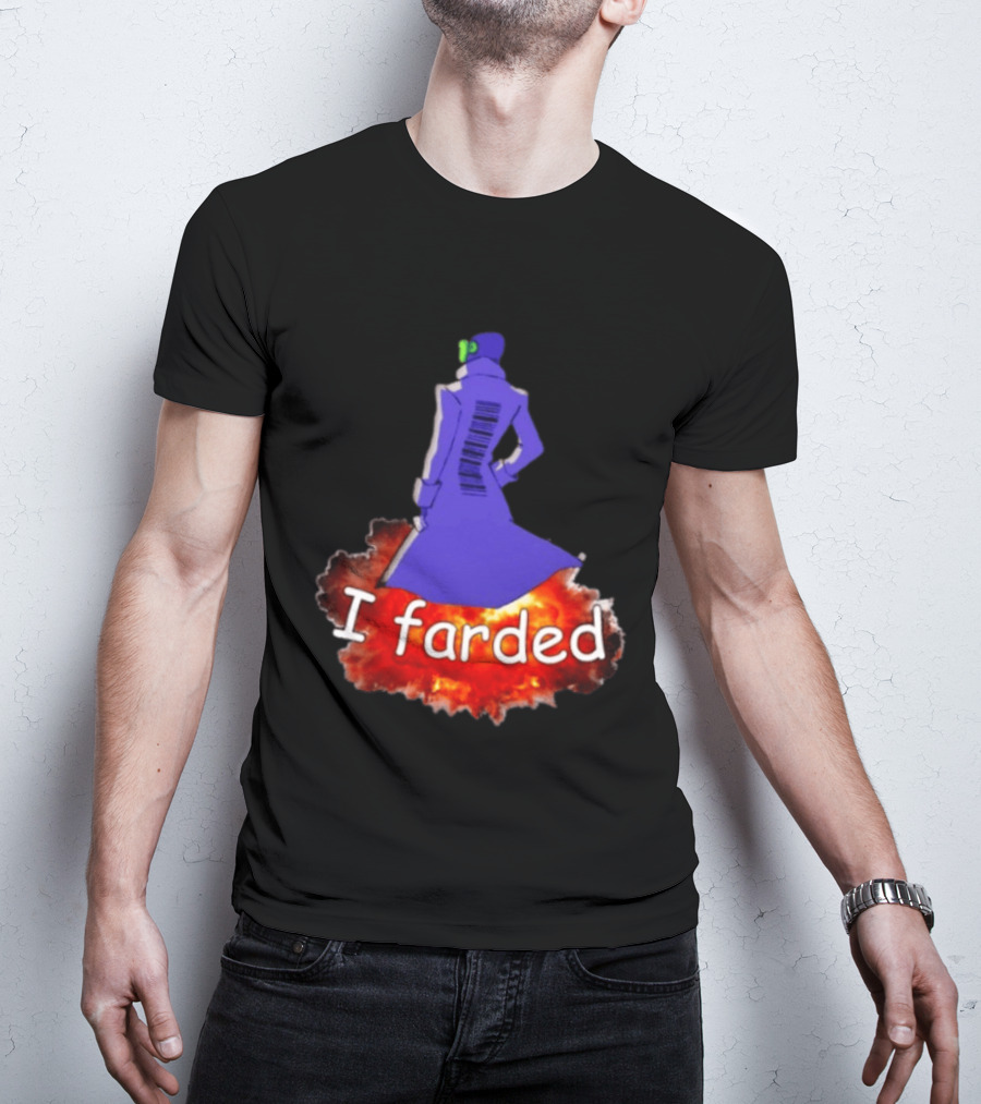 I Farded Meme Comedy Explosion Humor T-Shirt