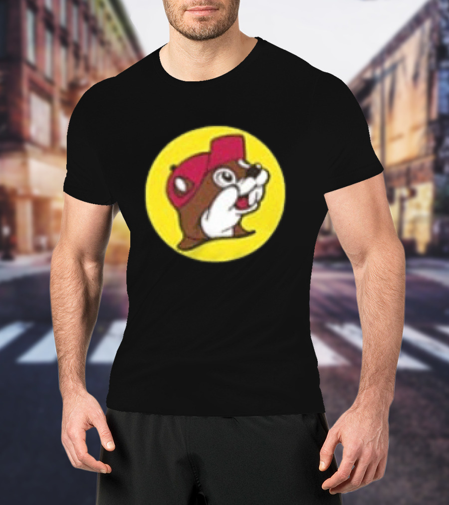 Buc Ee's Fresh Brisket On The Board Two Sided Beavers Texas BBQ T-Shirt