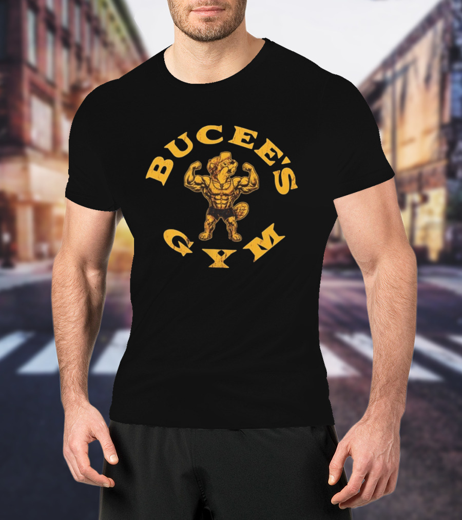 Buc Ee's Gym I Got A Good Pump Two Sided Fitness Buff T-Shirt