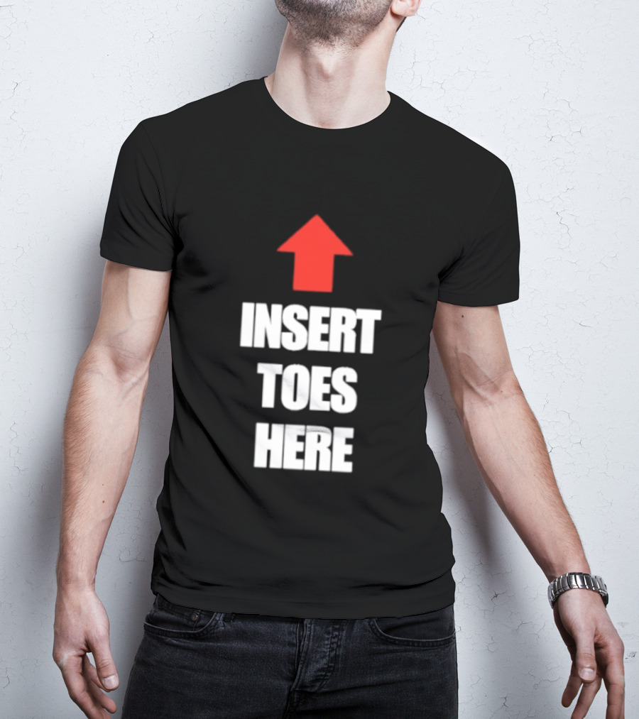 Insert Toes Here Red Arrow Top T-Shirt
