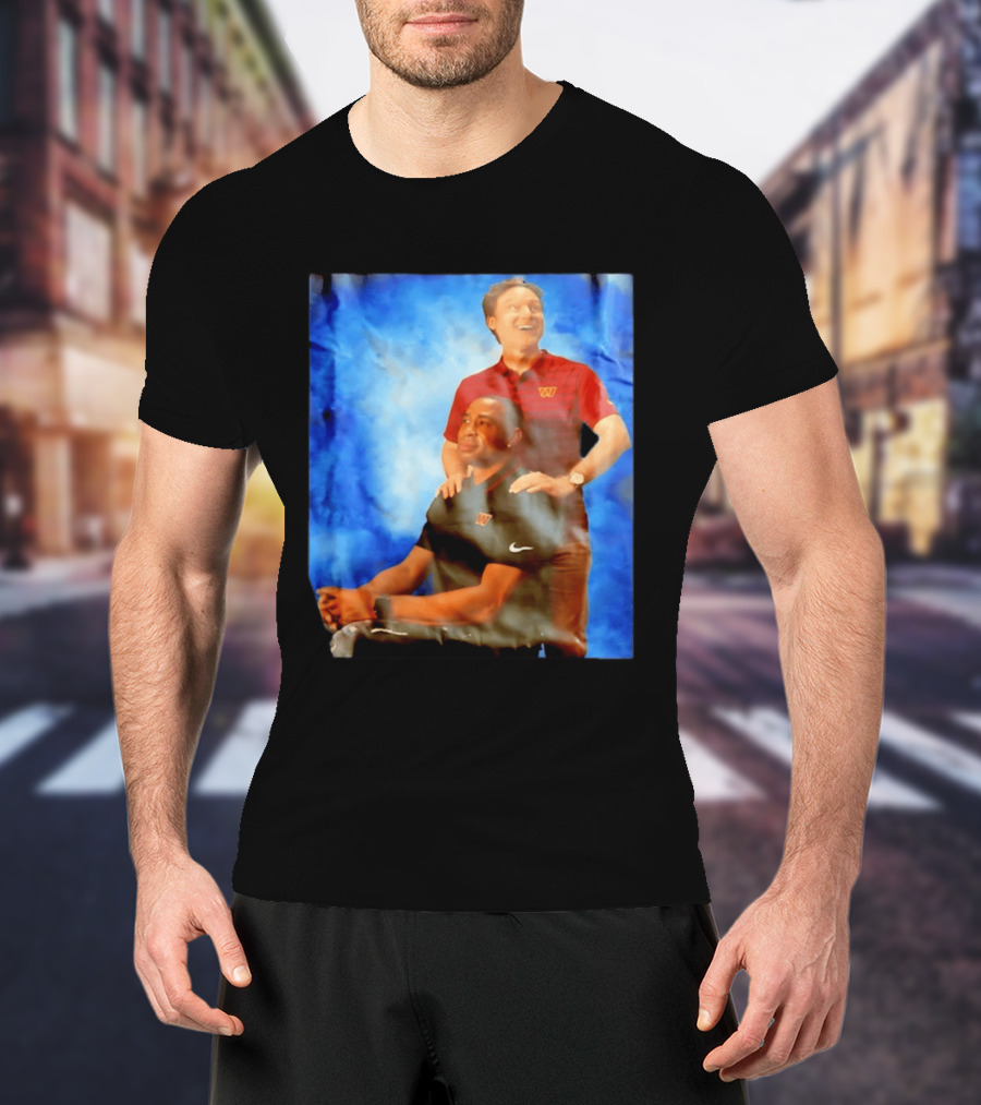 Washington Commanders Michael Jenkins Fred Smoot Nike Step Brothers Pose T-Shirt