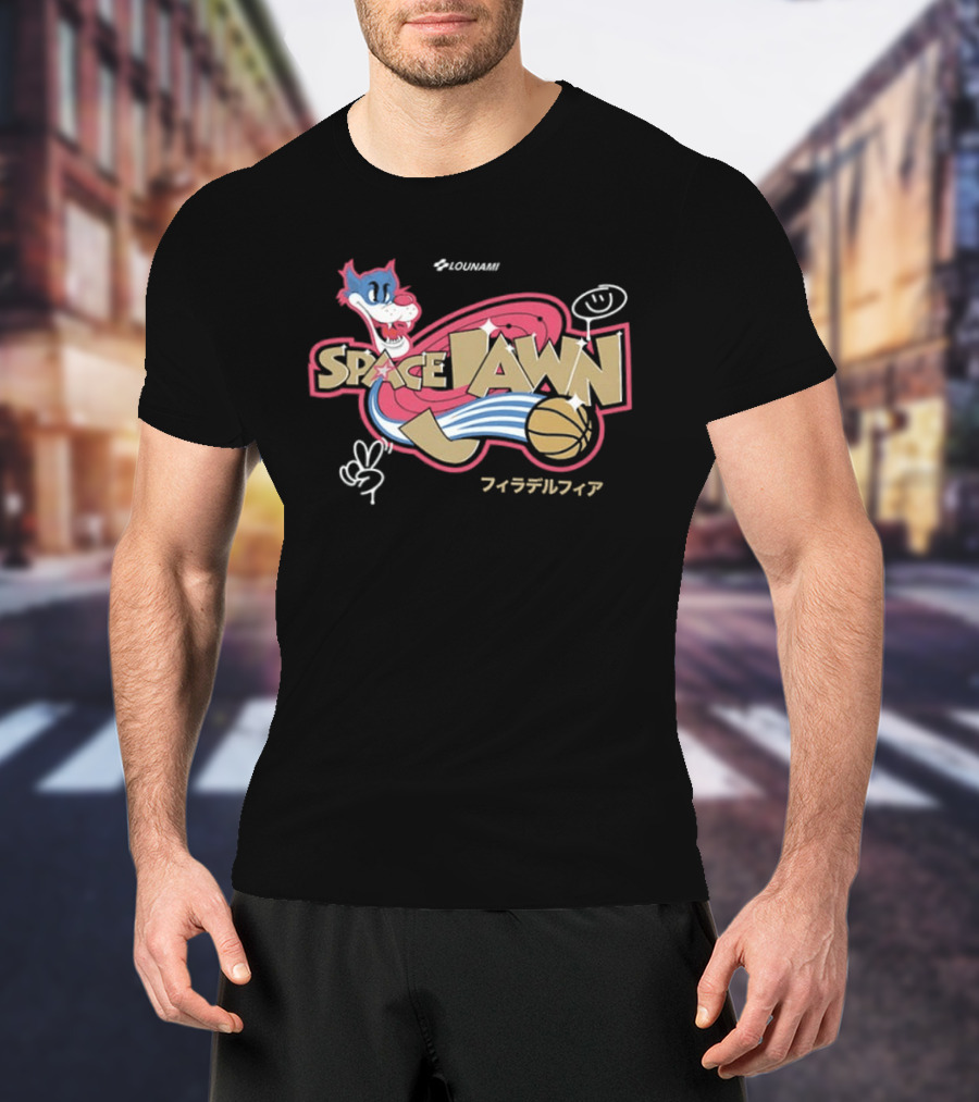 Space Dawn King James 23 Philadelphia 76ers Sylvester T-Shirt