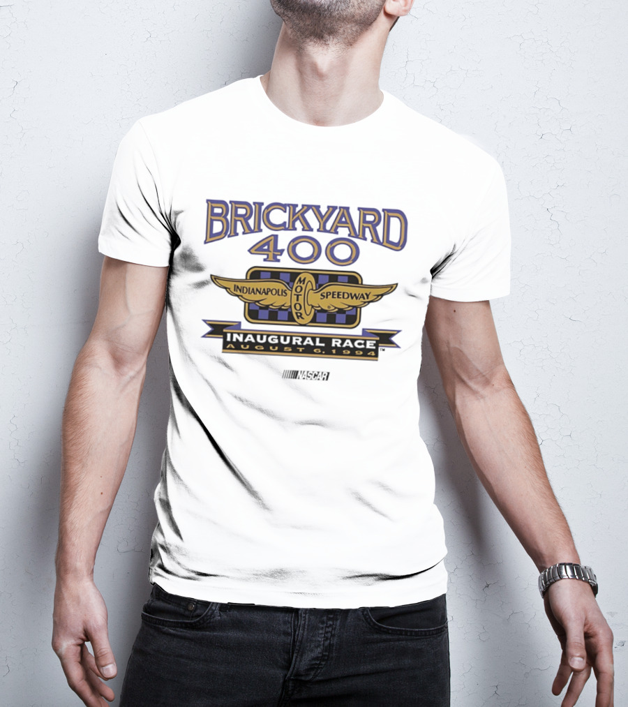 Brickyard 400 Indianapolis Motor Speedway Inaugural Race August 6 1994 NASCAR T-Shirt