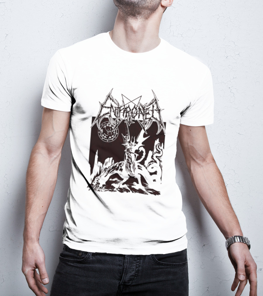 Enthroned Ashspawn Dried Blood Sand Low God's Scourge Of Defent Two Sided T-Shirt