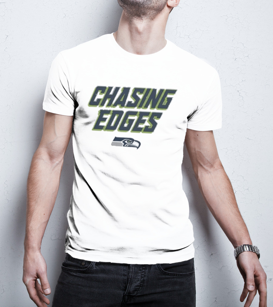 Chasing Edges Seattle Football Team Hawk T-Shirt
