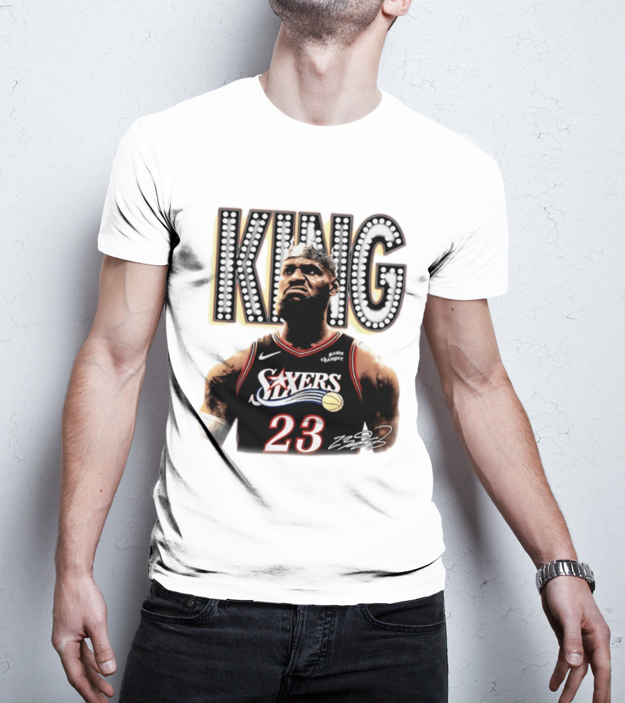 Philadelphia 76ers King James 23 Game Changer T-Shirt