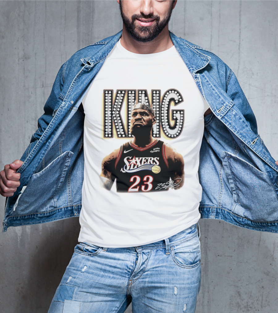 Philadelphia 76ers King James 23 Game Changer T-Shirt