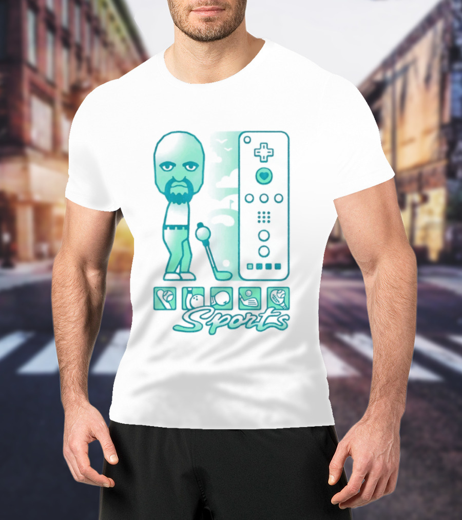Wii Sports Matt Iconic Character Mii Brawler Bowling Champion T-Shirt