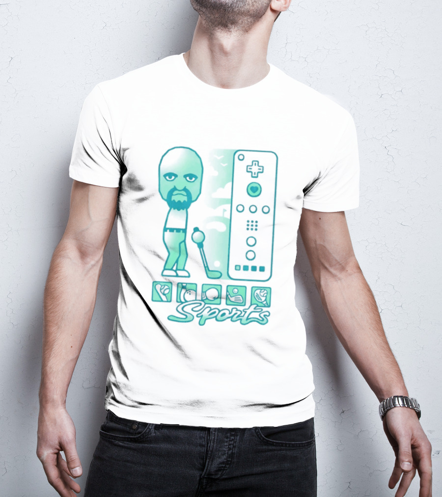 Wii Sports Matt Iconic Character Mii Brawler Bowling Champion T-Shirt