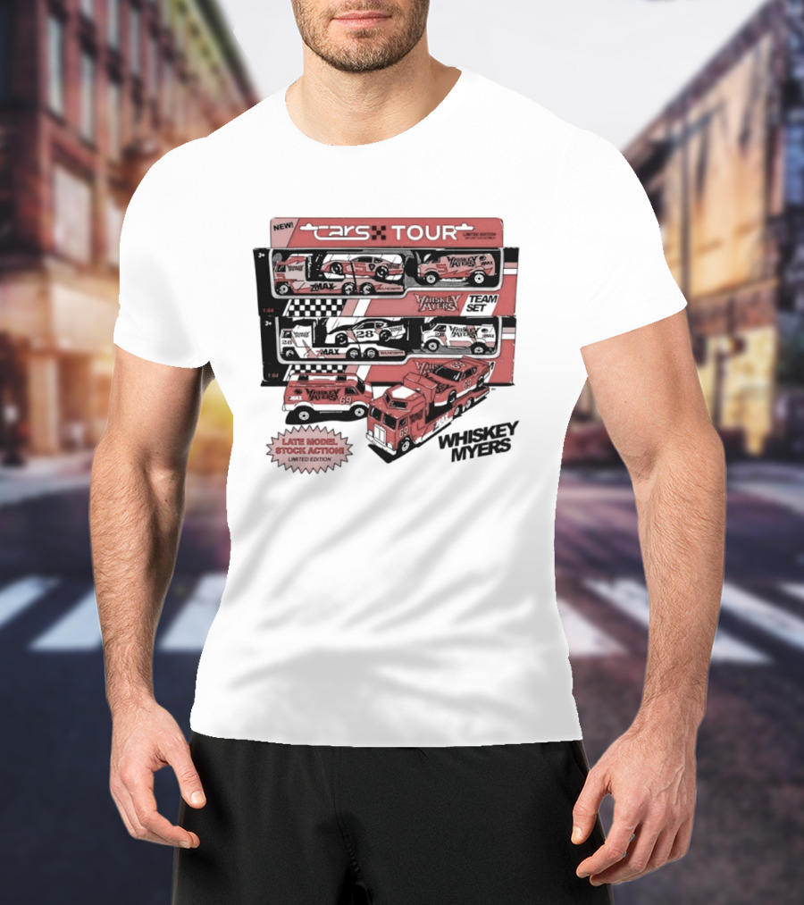 Whiskey Myers 2026 Cars Tour New Edition Racing Truck And Trailer T-Shirt