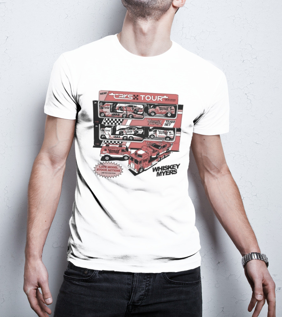 Whiskey Myers 2026 Cars Tour New Edition Racing Truck And Trailer T-Shirt