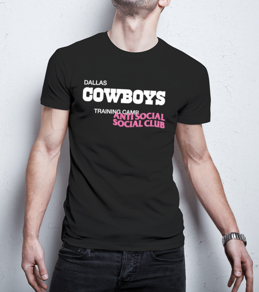 Dallas Cowboys Training Camp Anti Social Social Club T-Shirt