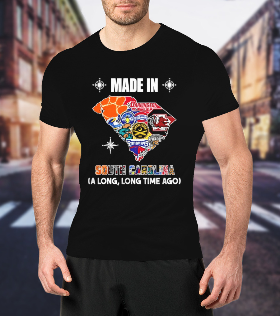 Made In South Carolina Darlington Gamecocks Stingrays A Long Long Time Ago T-Shirt