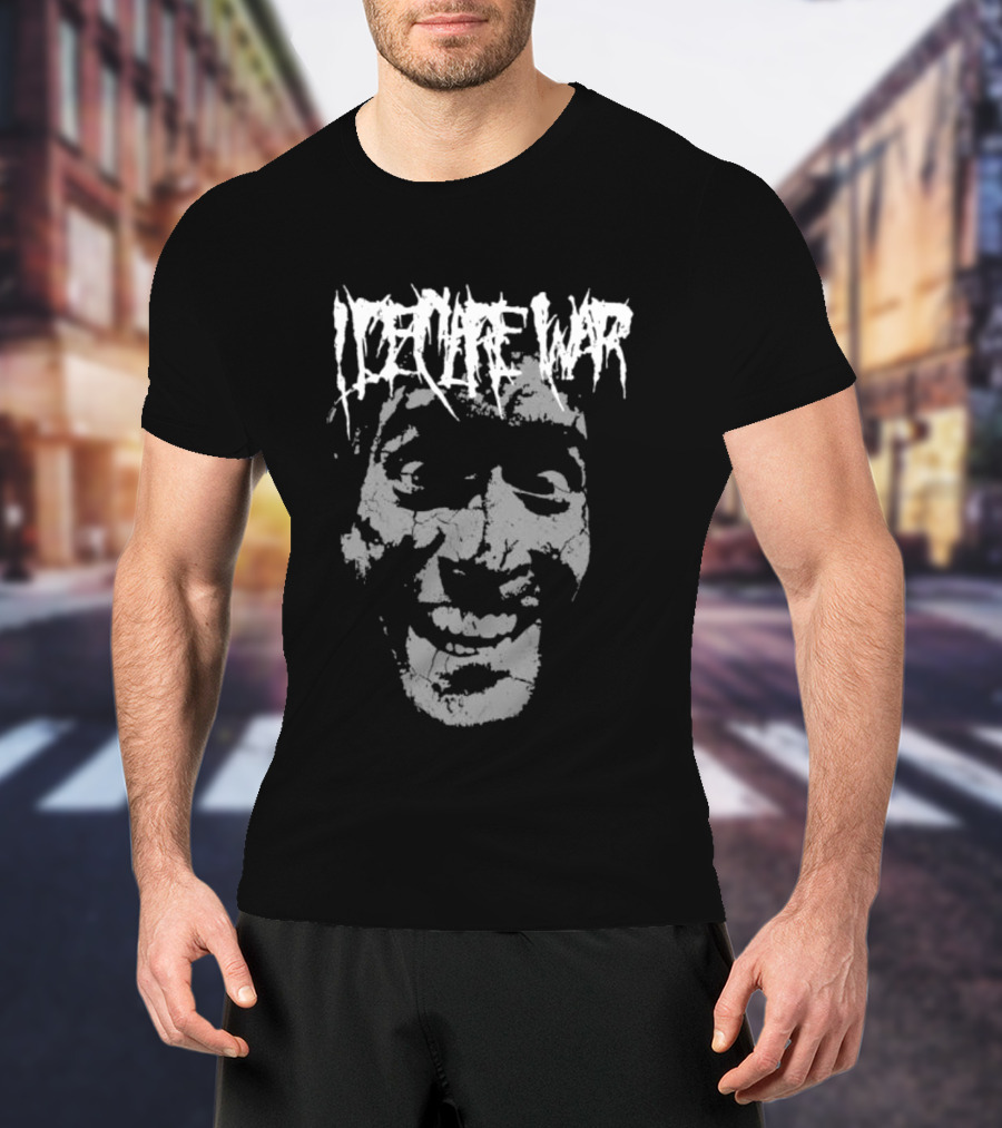 Merchnow Store Shop Groovy Black Ice Nine Kills Face T-Shirt