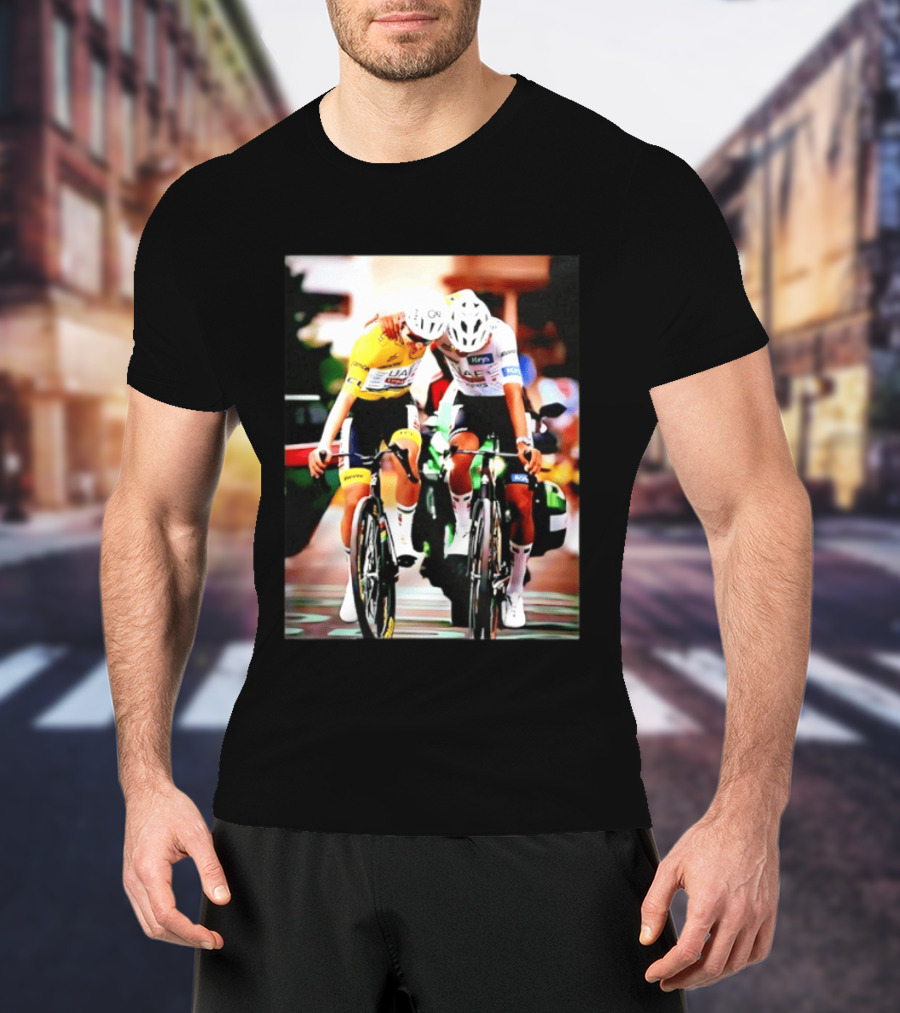 Tadej Pogacar Isaac Del Toro 2026 Tour De France Cyclist Duo T-Shirt
