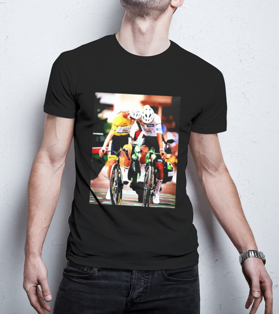 Tadej Pogacar Isaac Del Toro 2026 Tour De France Cyclist Duo T-Shirt