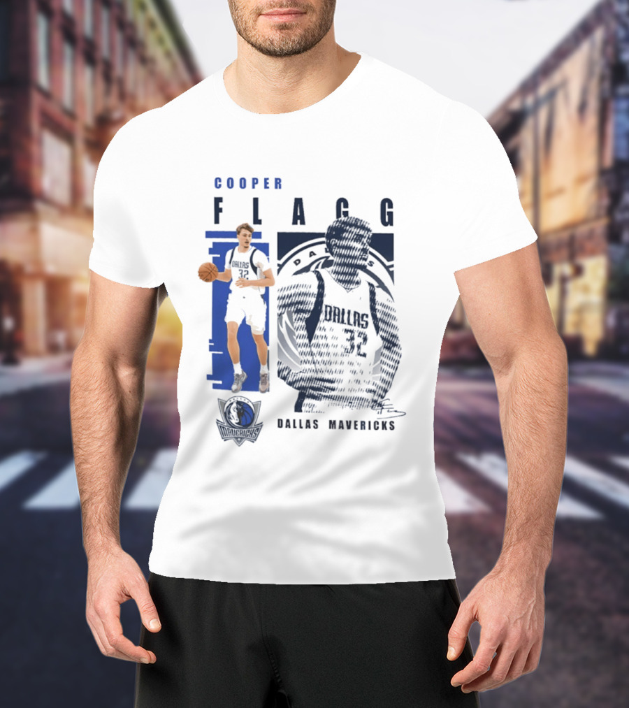 Cooper Flagg Dallas Mavericks Highlights 2026 Signatures T-Shirt