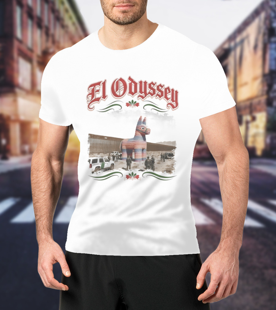 El Odyssey The Odyssey Parody Piñata Adventure T-Shirt