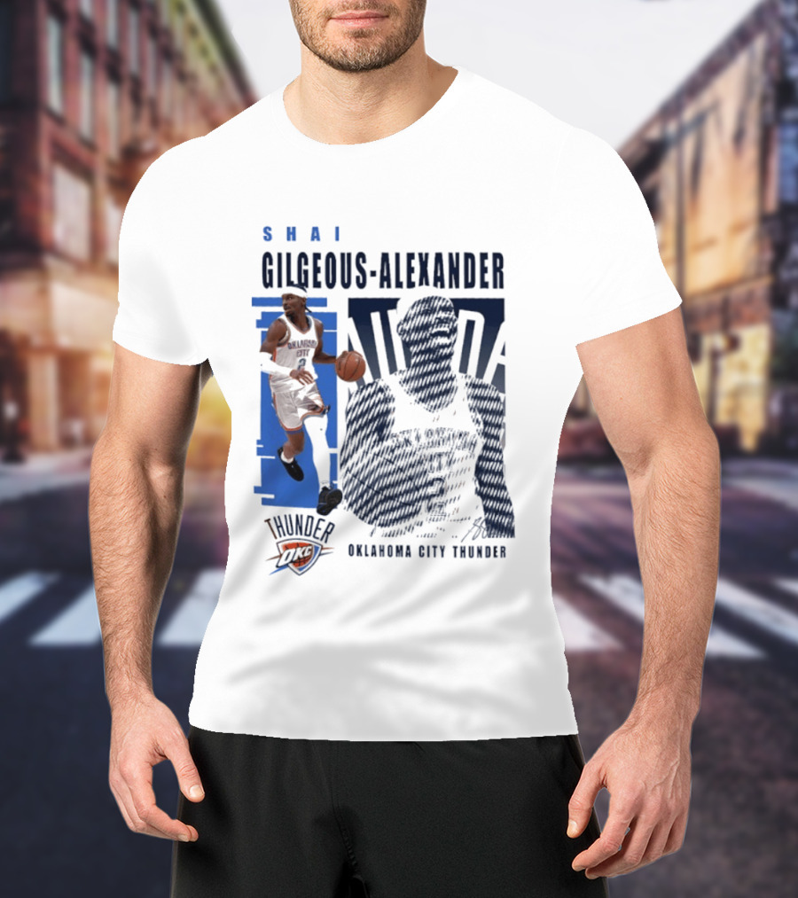 Shai Gilgeous Alexander Oklahoma City Thunder NBA Basketball Highlights 2026 T-Shirt