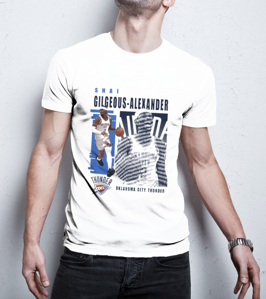 Shai Gilgeous Alexander Oklahoma City Thunder NBA Basketball Highlights 2026 T-Shirt