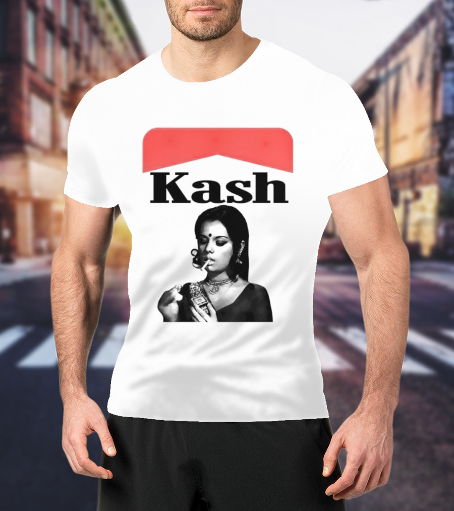 Mumtaz Kash Marlboro Iconic Red Collar T-Shirt