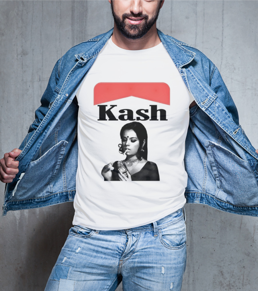 Mumtaz Kash Marlboro Iconic Red Collar T-Shirt