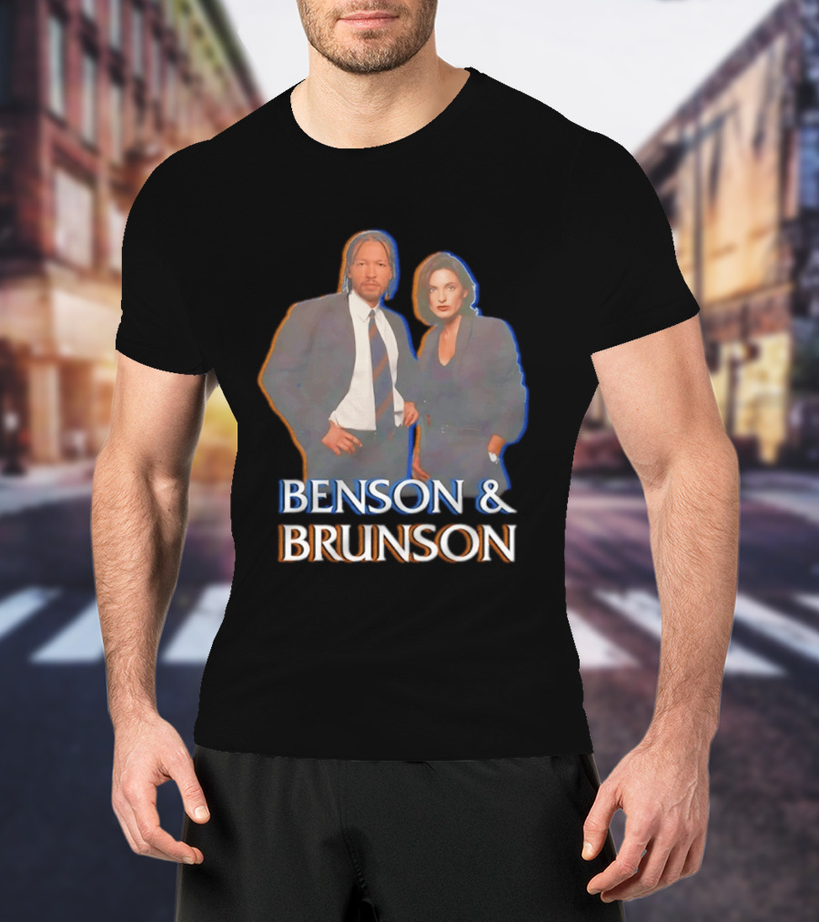 Benson And Brunson TV Show Characters T-Shirt
