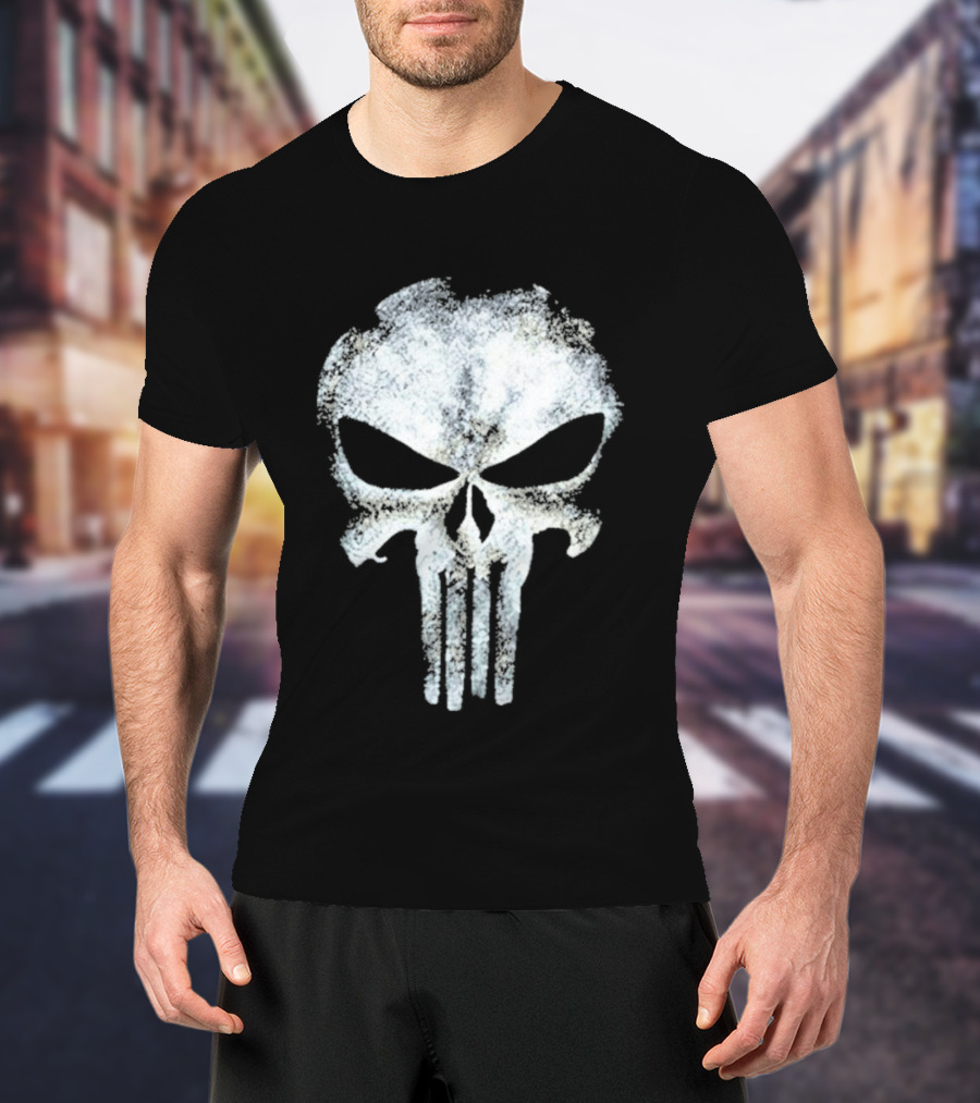 Marvel's Punisher Frank Castle Skull T-Shirt