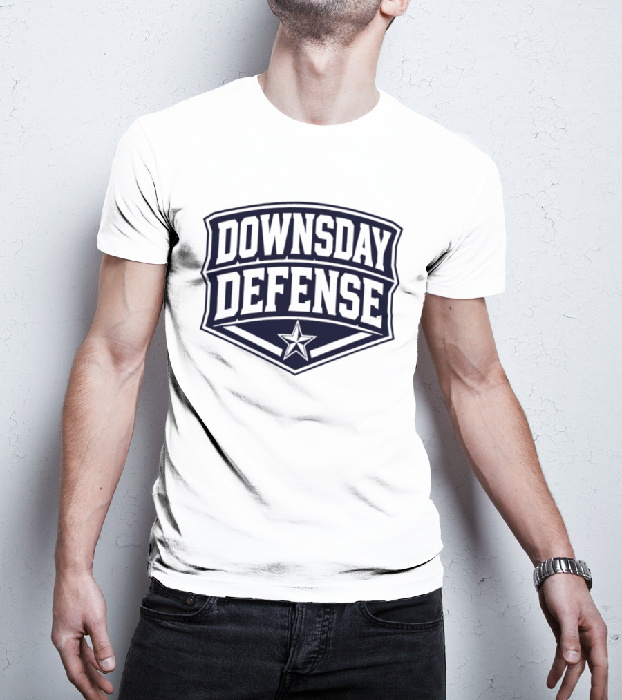 Downsday Defense Dallas Cowboys Star T-Shirt