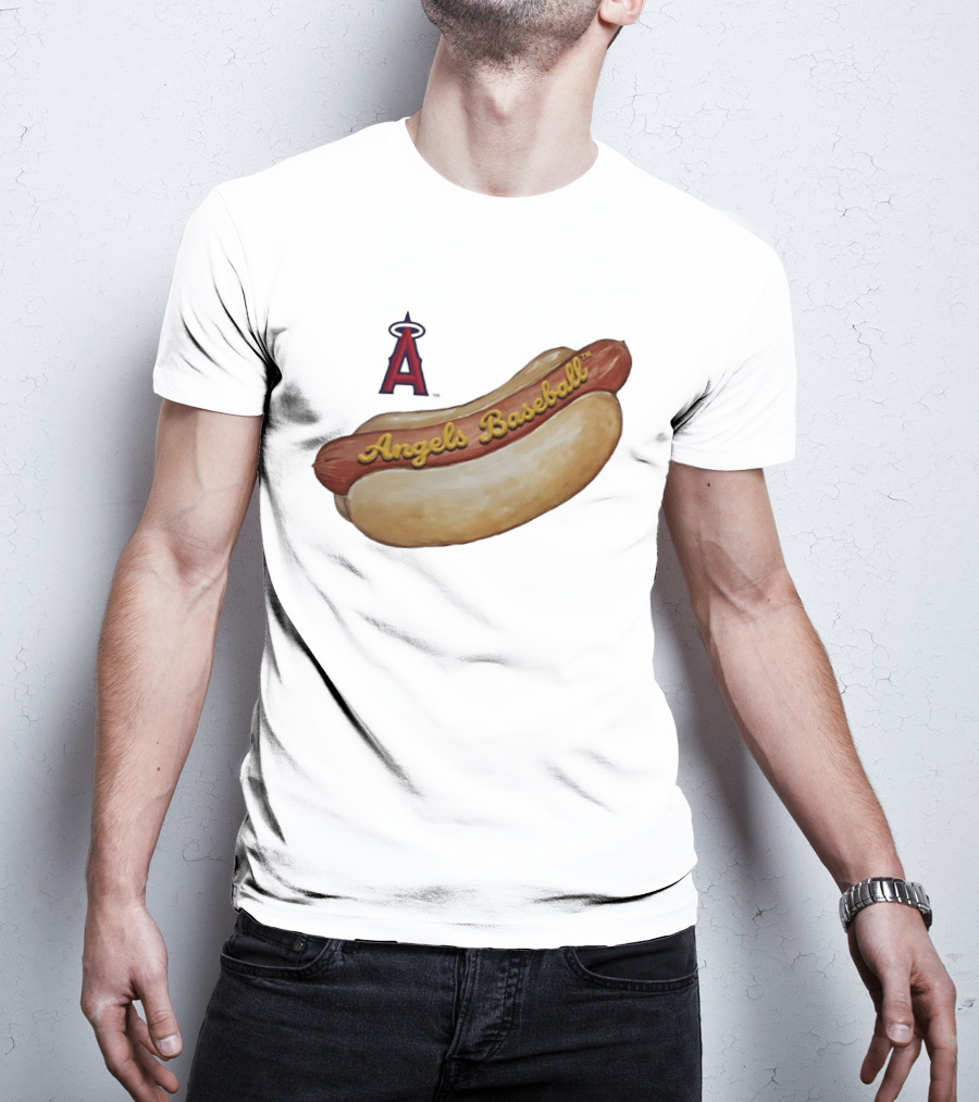 Los Angeles Angels Baseball Hot Dog MLB 2026 Season T-Shirt