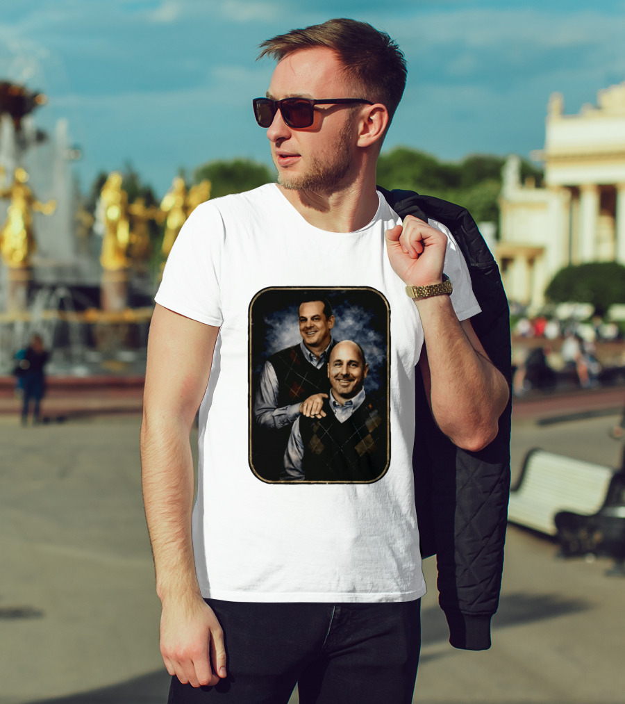 New York Baseball Step Brothers Aaron Boone Brian Cashman Comedy T-Shirt