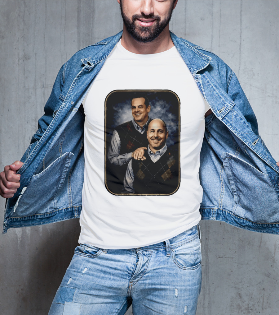 New York Baseball Step Brothers Aaron Boone Brian Cashman Comedy T-Shirt