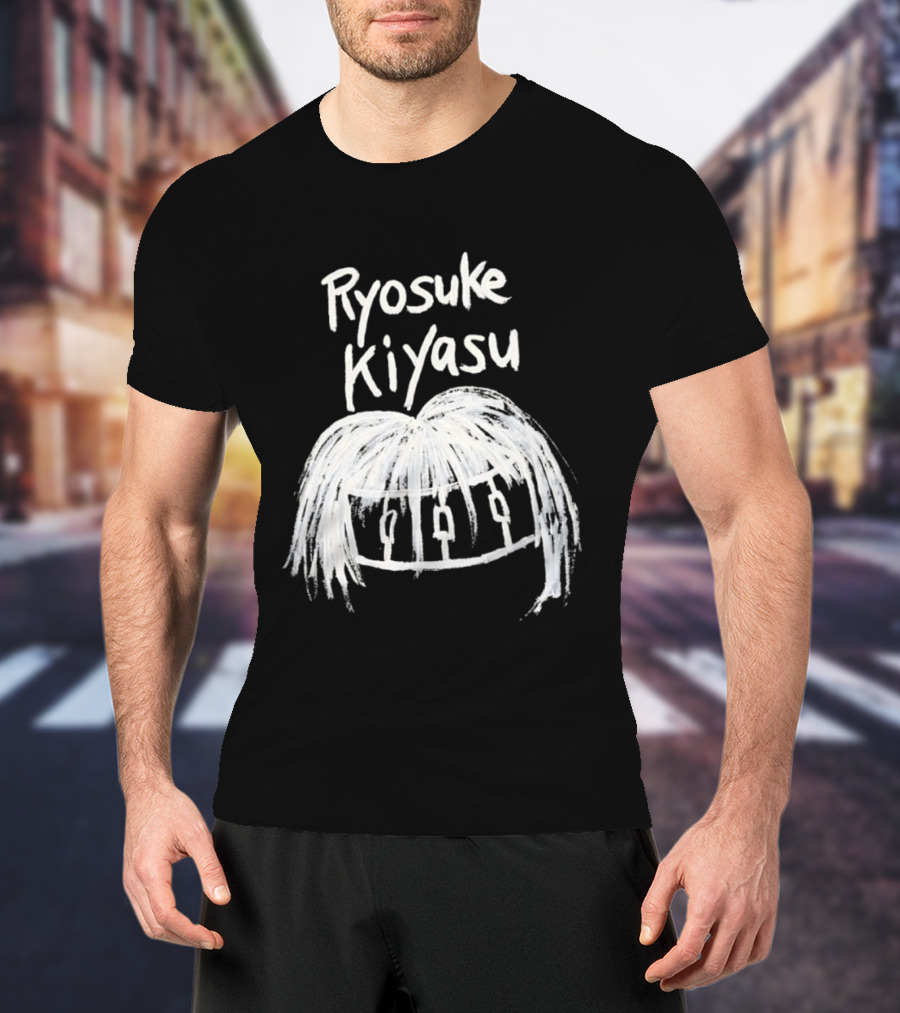 Ryosuke Kiyasu Drums Sketch With Hair T-Shirt