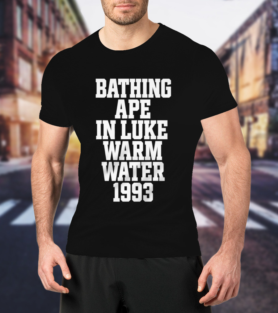 Bathing Ape In Luke Warm Water 1993 T-Shirt