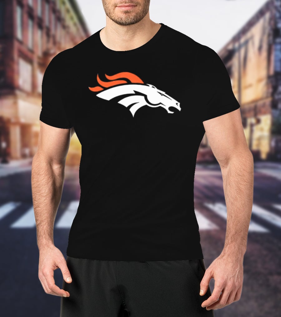 Denver Broncos Damn Right I Am A Broncos Now And Forever Signatures Two Sided T-Shirt