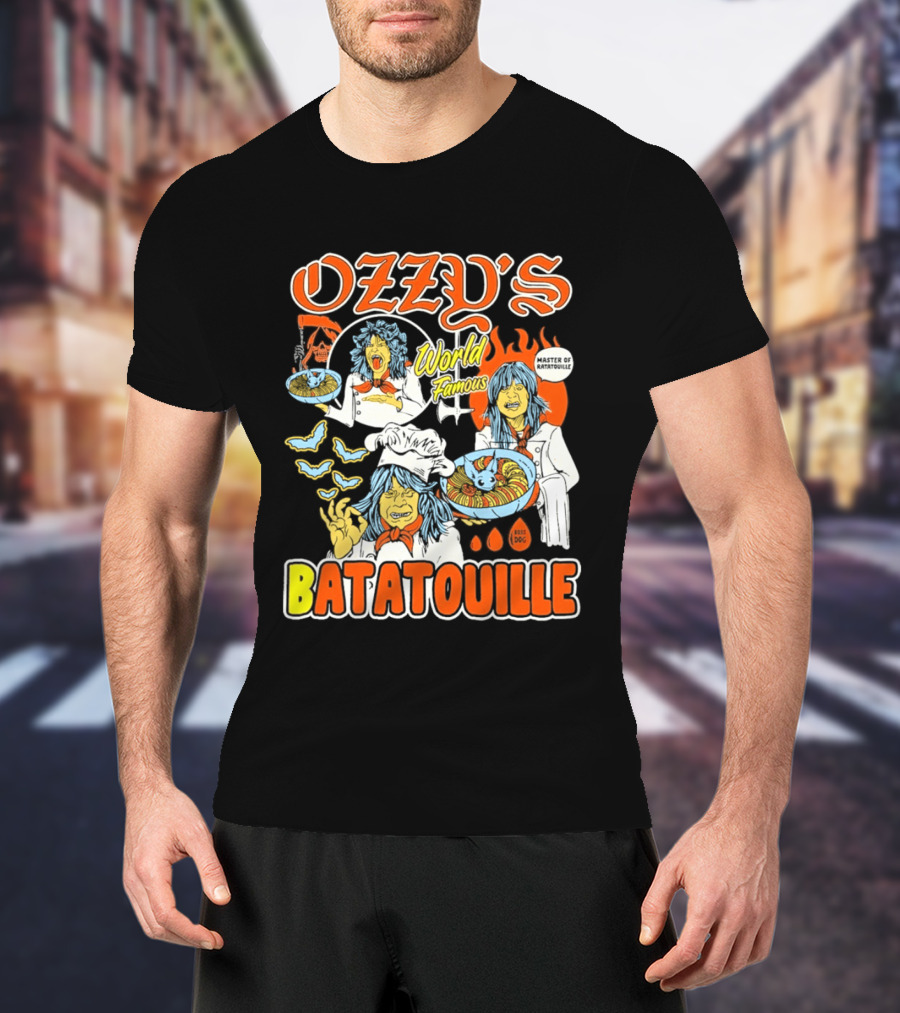 Ozzy's World Famous Batatouille Master Chef T-Shirt