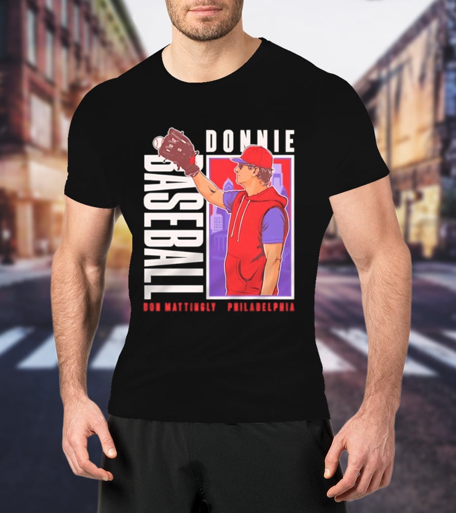 Don Mattingly Donnie Baseball Philadelphia Sports T-Shirt