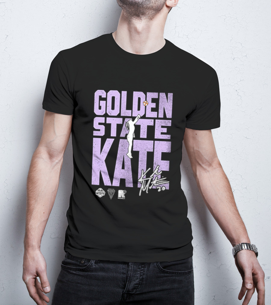 Golden State Kate Basketball Silhouette Player T-Shirt