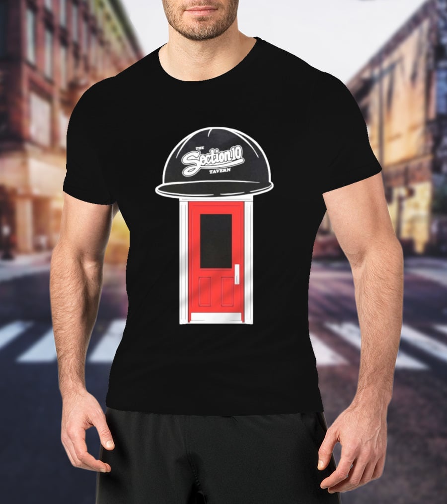The Section10 Tavern Red Door Entrance T-Shirt