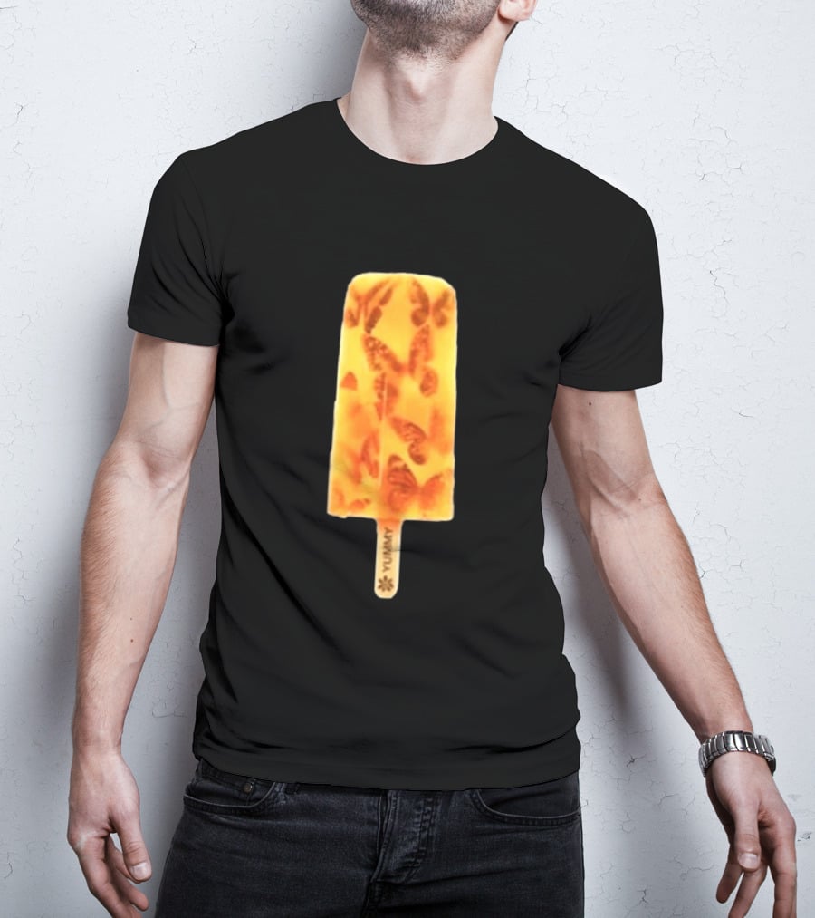 James Tour 2024 Ice Cream Yummy Butterfly Popsicle T-Shirt