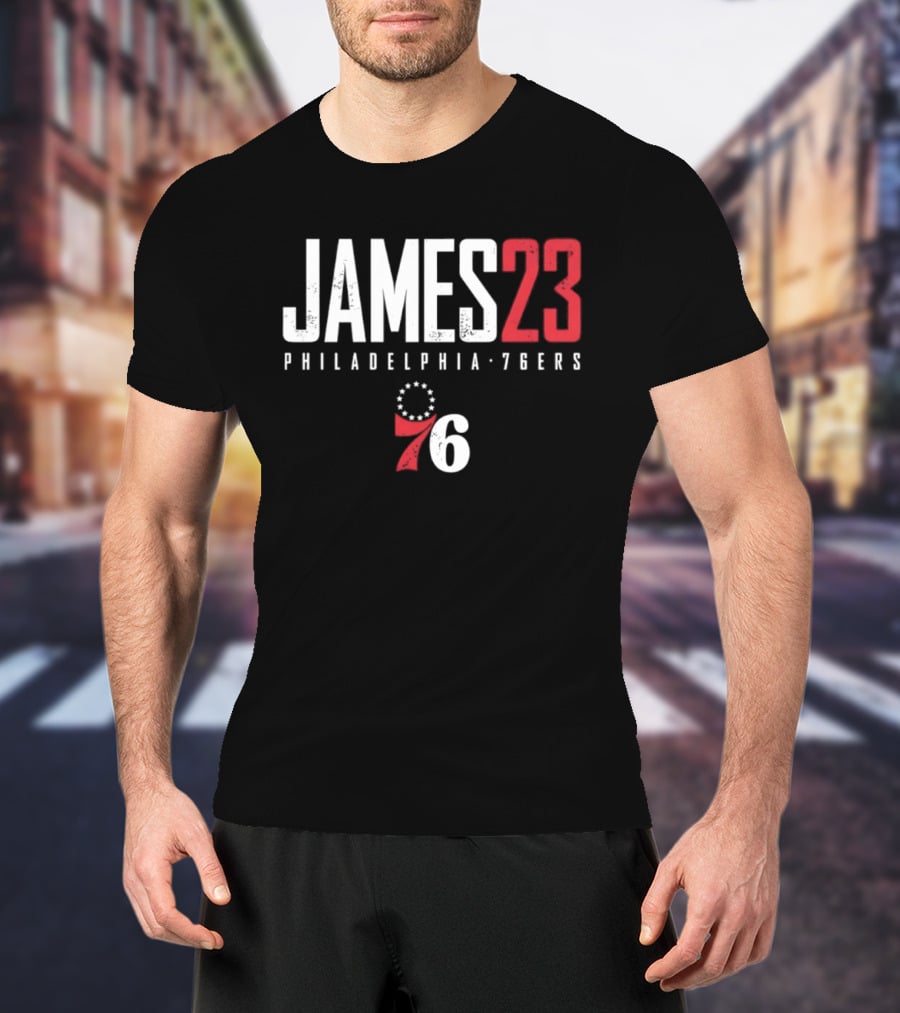 LeBron James 23 Philadelphia 76ers 2026 T-Shirt