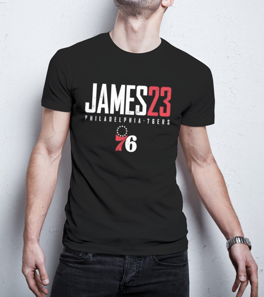 LeBron James 23 Philadelphia 76ers 2026 T-Shirt